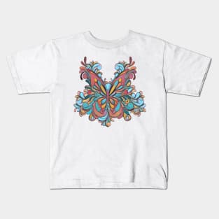 Ornate Butterfly Kids T-Shirt